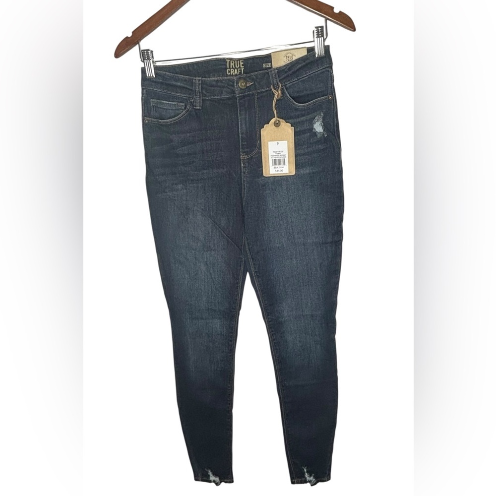 True Craft Size‎ 9 Timmy HighRise Blue Skinny Jeans